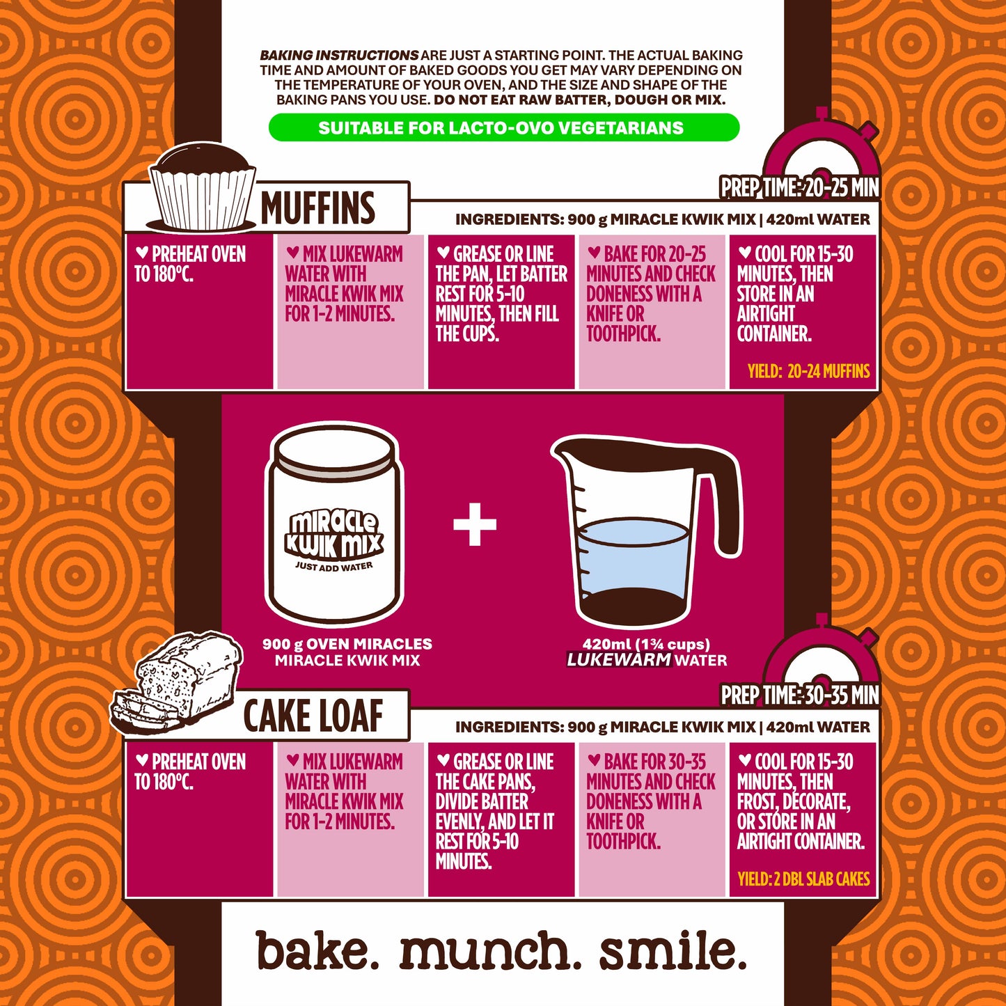 Miracle Kwik Mix - Bran Flavour 900g