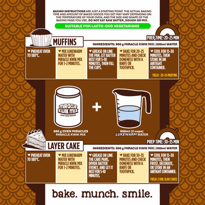 Miracle Kwik Mix - Chocolate Flavour 900g