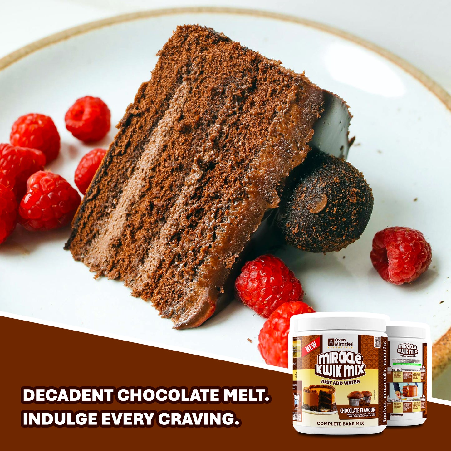 Miracle Kwik Mix - Chocolate Flavour 900g