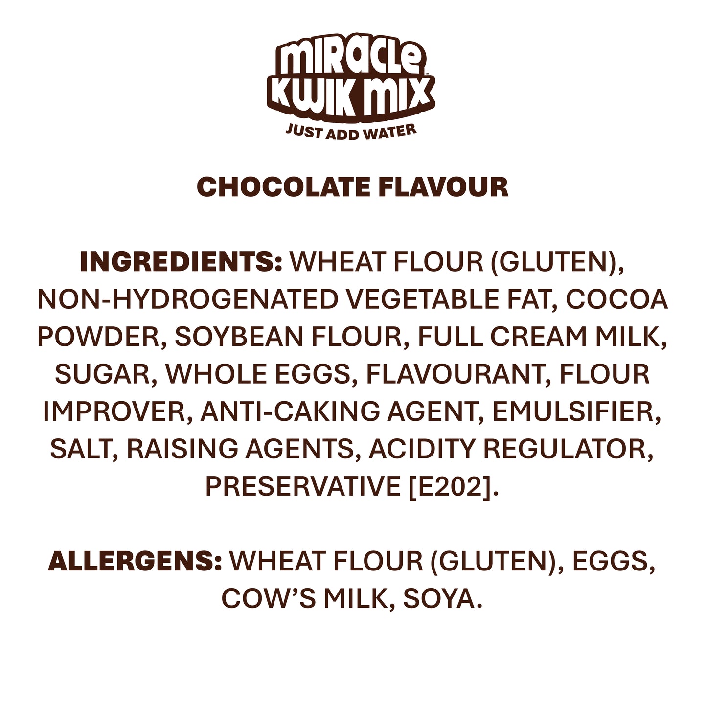 Miracle Kwik Mix - Chocolate Flavour 900g