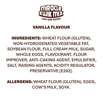 Miracle Kwik Mix - Vanilla Flavour 900g