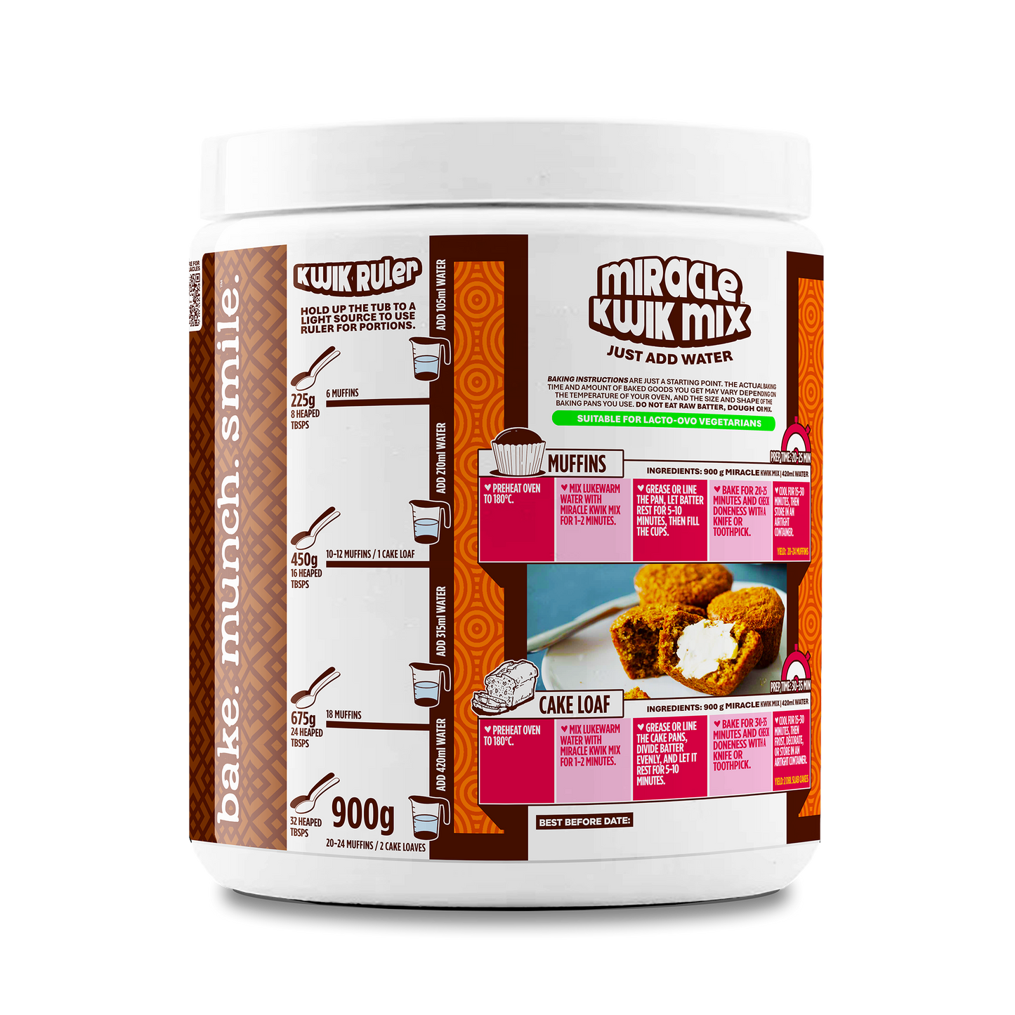 Miracle Kwik Mix - Bran Flavour 900g