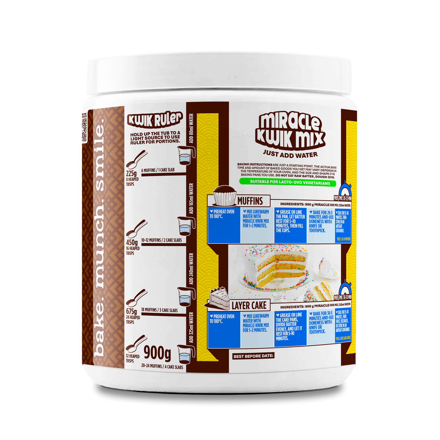 Miracle Kwik Mix - Vanilla Flavour 900g